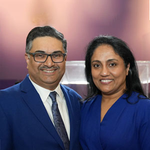 Pastor and Mrs. Samuel