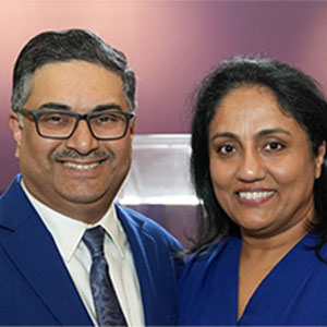 Pastor and Mrs. Samuiels